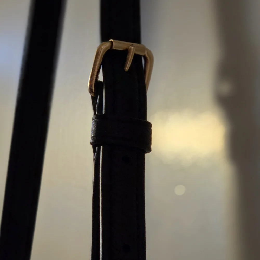 Coach Teri Black Leather Shoulder Bag - Picture 9 of 13